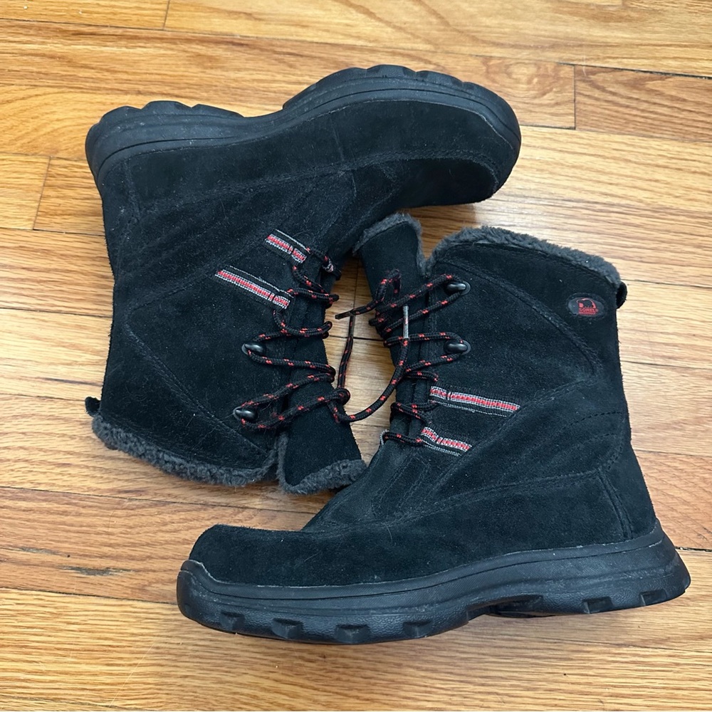 Sorel Black Winter Boots Size 7
